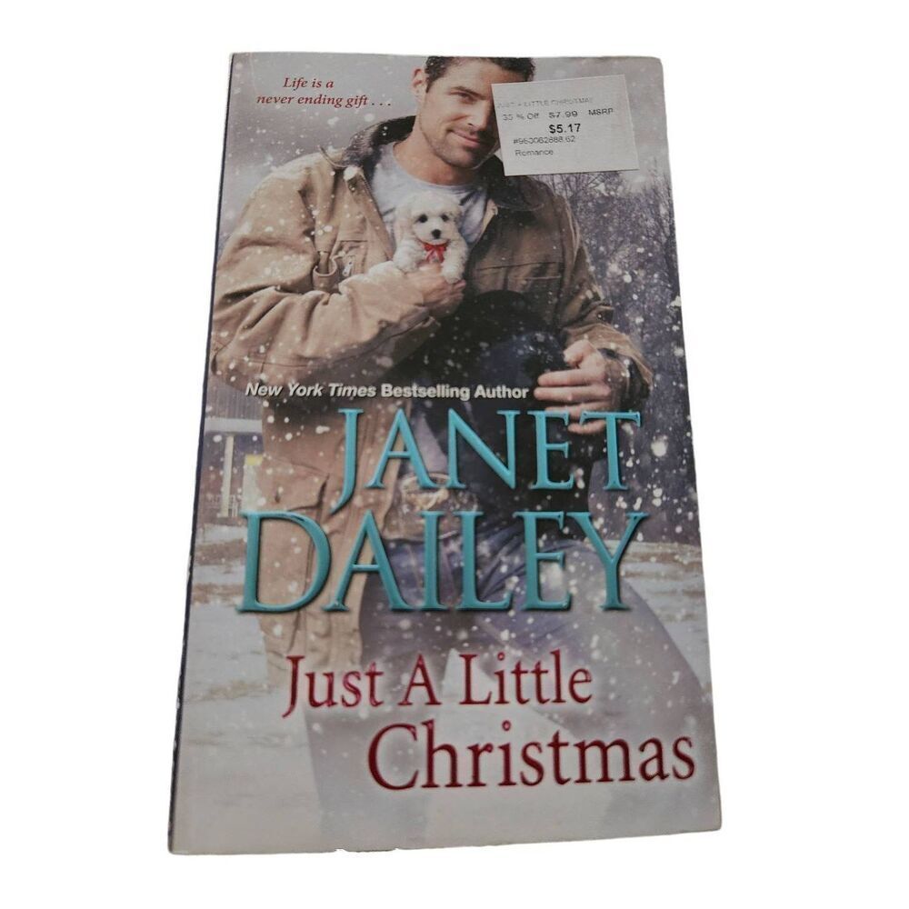 Just a little Christmas by Janet Dailey zebra contemporary romance books isbn 97